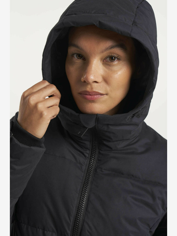 Tenson Dámsky zimný lifestylový kabát Tenson Shanna 2.0 Down Coat W Black