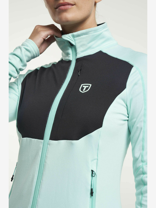 Tenson Dámska funkčná mikina Tenson Txlite Full Zip W Light Turquoise