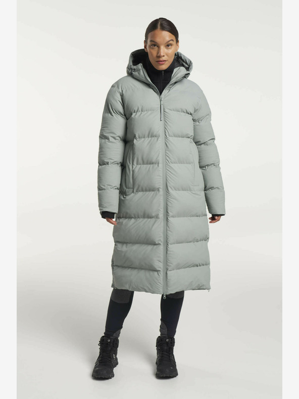 Tenson Dámsky zimný lifestylový kabát Tenson Chimi Coat W Green