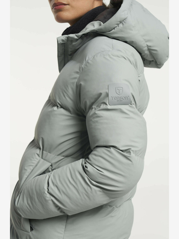 Tenson Dámsky zimný lifestylový kabát Tenson Chimi Coat W Green