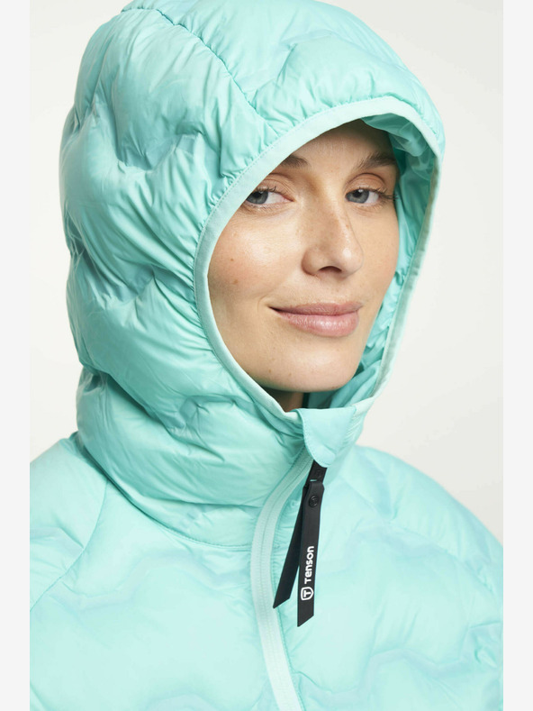 Tenson Dámska páperová bunda Tenson Shibui Puffer Jacket W svetlotyrkysová