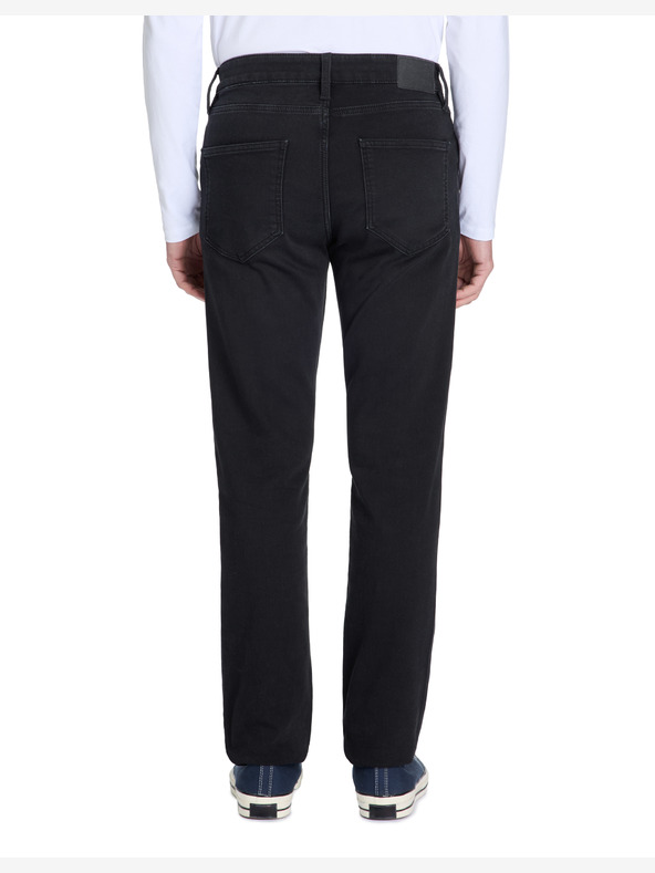 Celio Čierne pánske rovné džínsy Stlmaille