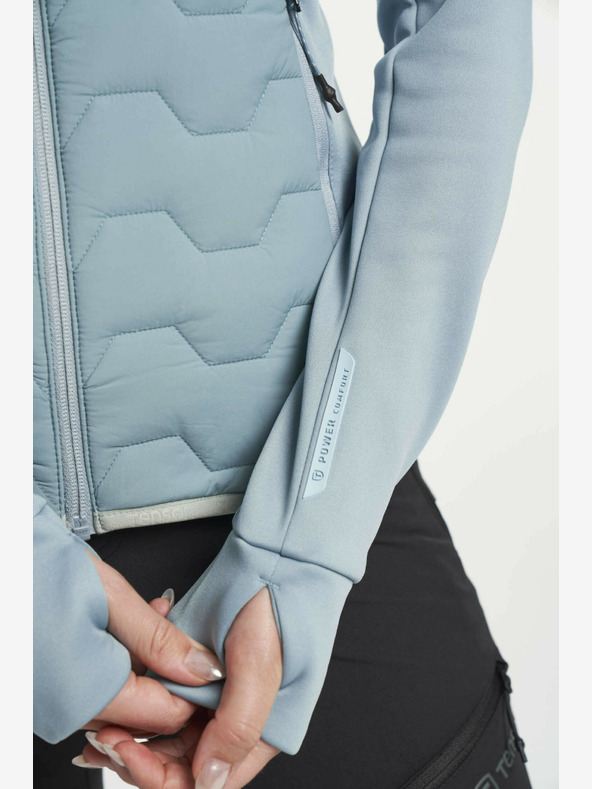 Tenson Dámska bunda TENSON TXlite Hybrid Zip Jacket W svetlo modrá