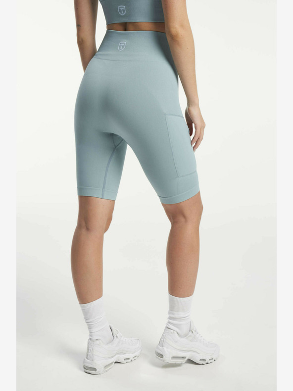 Tenson Dámske bezšvové funkčné šortky TENSON Seamless Shorts W light blue