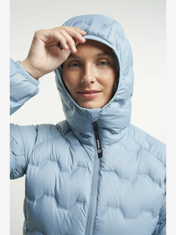 Tenson Dámska páperová bunda TENSON Shibui Puffer Jacket W svetlo modrá
