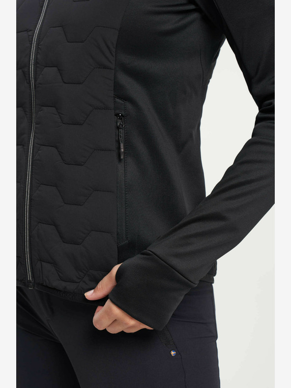 Tenson Dámske šortky TENSON TXlite Hybrid Zip W čierne