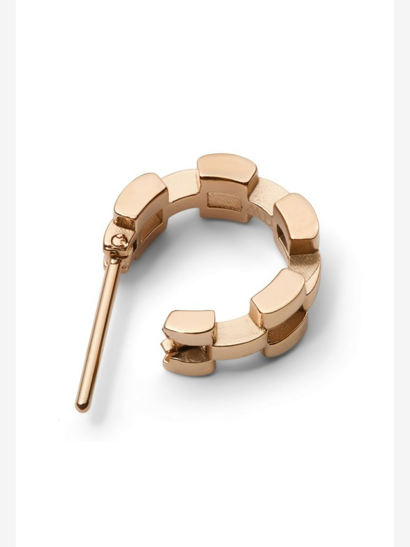 Daniel Wellington Dámske náušnice z ružovej ocele Daniel Wellington 3-Link