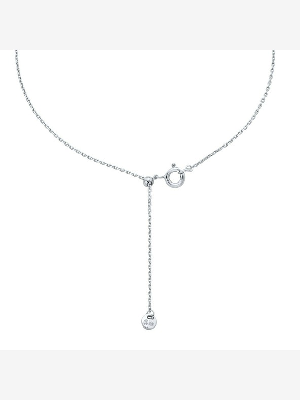 Michael Kors Dámsky strieborný náhrdelník Michael Kors MKC1714CZ040