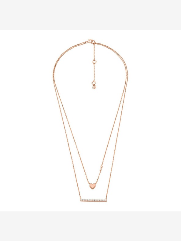 Michael Kors Dámsky strieborný náhrdelník Michael Kors MKC1675CZ791