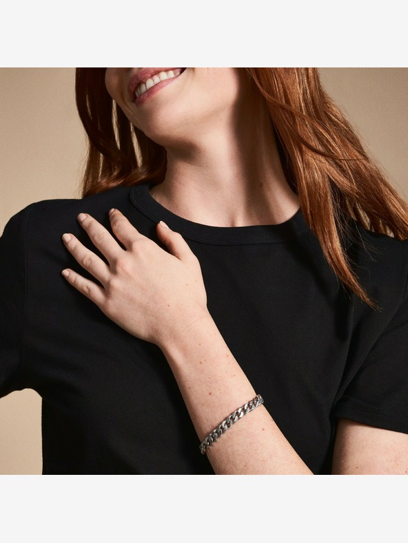Fossil Unisex oceľový náramok Fossil JF04697040