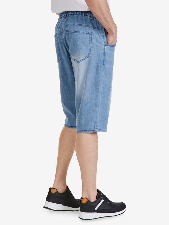 Sam 73 Modré pánske džínsové šortky SAM 73 Kash
