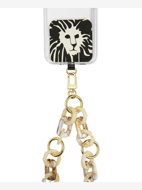 Anne Klein Plastová crossbody retiazka pre mobilný telefón Anne Klein WK4028GPIV