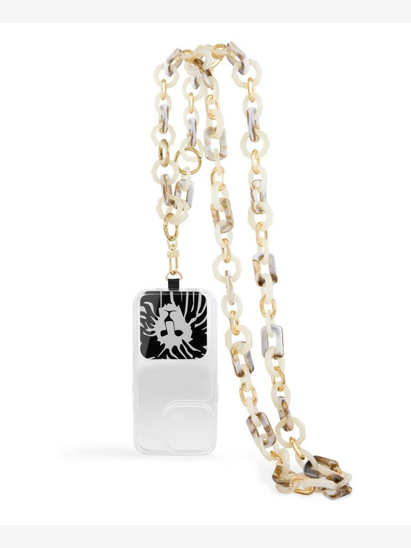 Anne Klein Plastová crossbody retiazka pre mobilný telefón Anne Klein WK4028GPIV