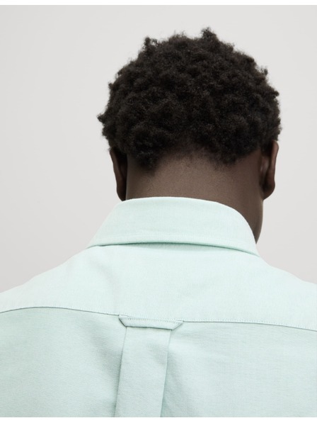 Marks & Spencer Oxfordská košeľa z čistej bavlny The Ultimate Marks & Spencer zelená