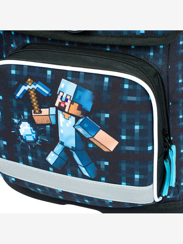 BAAGL  Ergo Minecraft Blue Axe Školský set