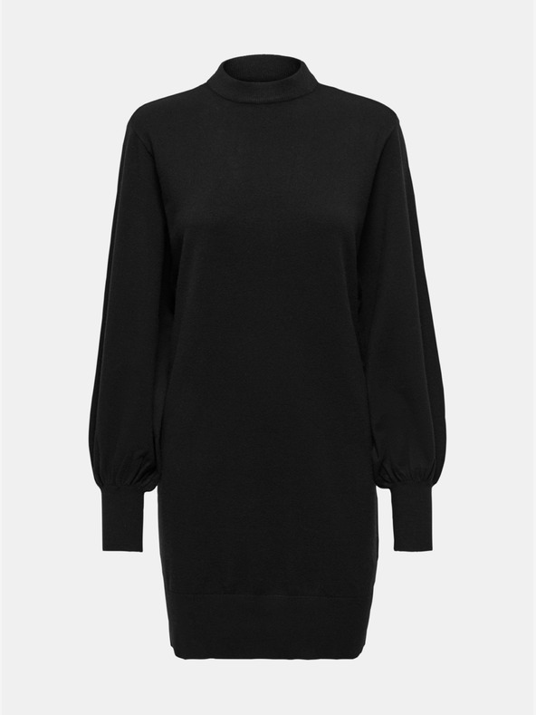 ONLY Čierne ONLY Abelle Sweater šaty