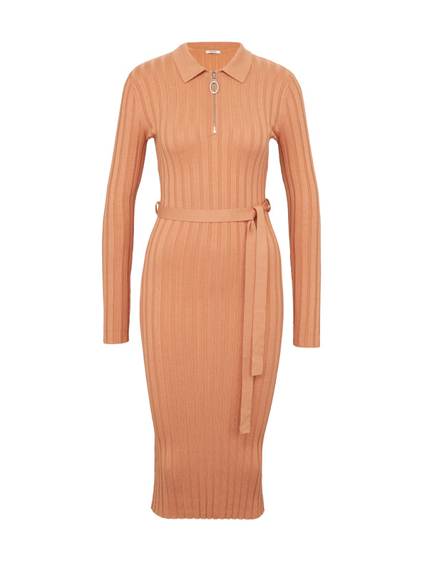 Orsay Svetlo hnedé dámske midi šaty ORSAY