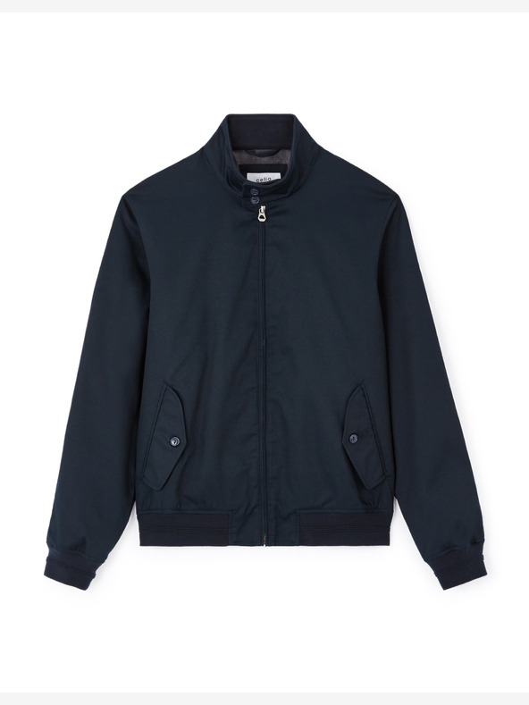 Celio Tmavomodrá pánska bunda Celio Lucoton