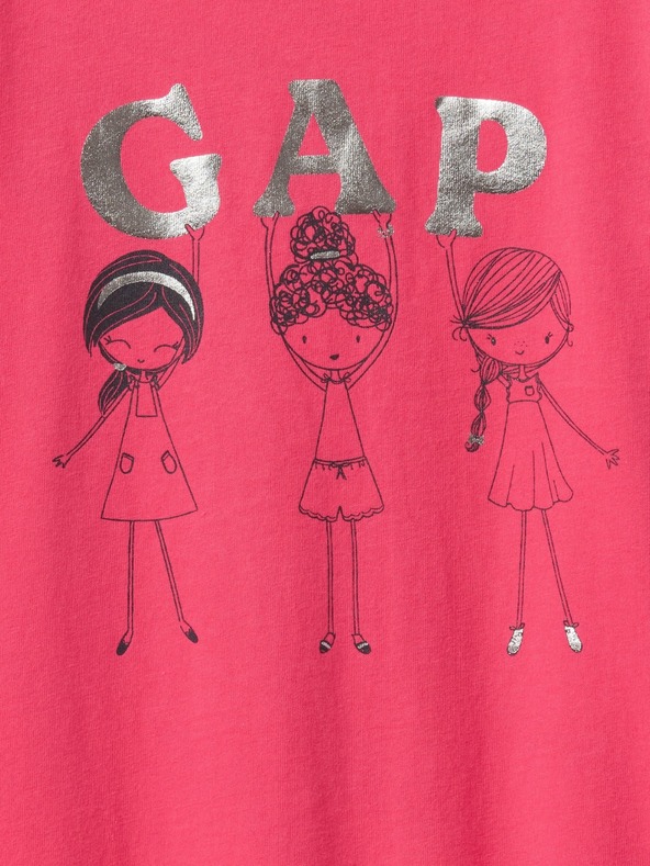 GAP Baby tričko s logom GAP