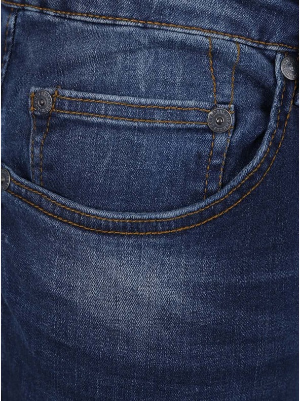 ONLY & SONS Modré džínsy so spraným efektom ONLY & SONS Weft