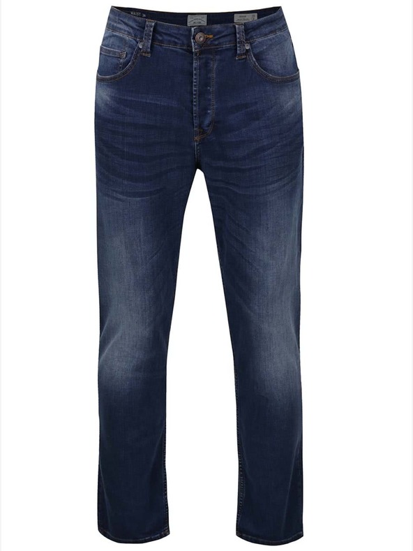 ONLY & SONS Modré džínsy so spraným efektom ONLY & SONS Weft