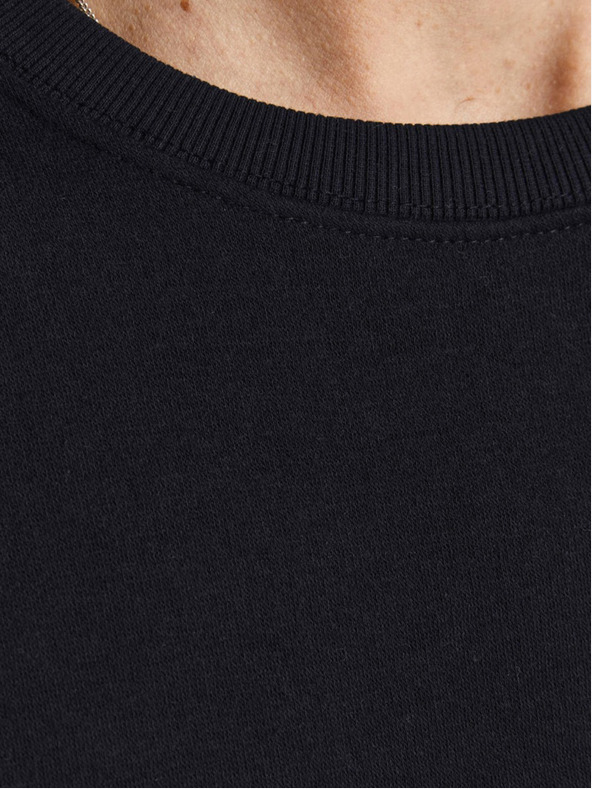 Jack & Jones Čierna pánska mikina Jack & Jones Star