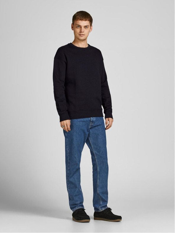 Jack & Jones Čierna pánska mikina Jack & Jones Star