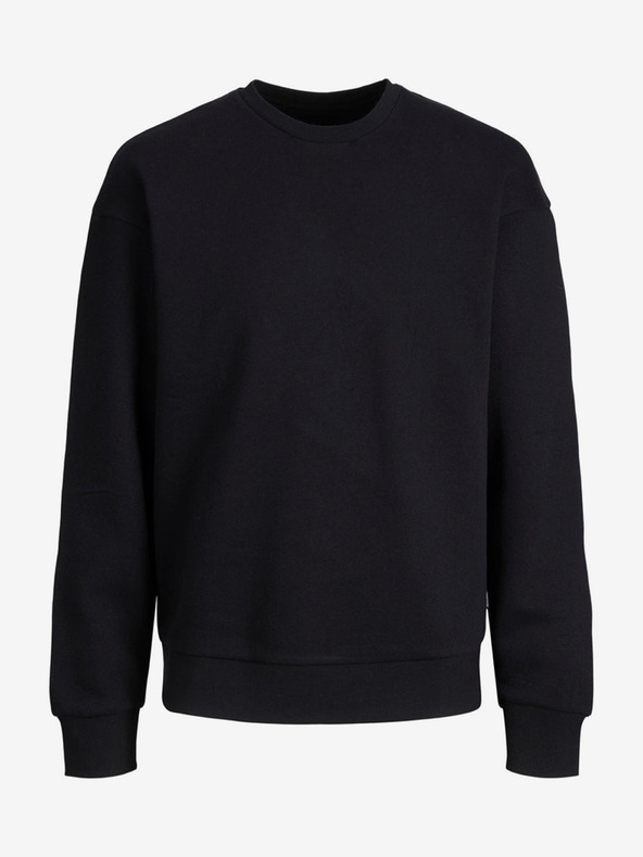 Jack & Jones Čierna pánska mikina Jack & Jones Star