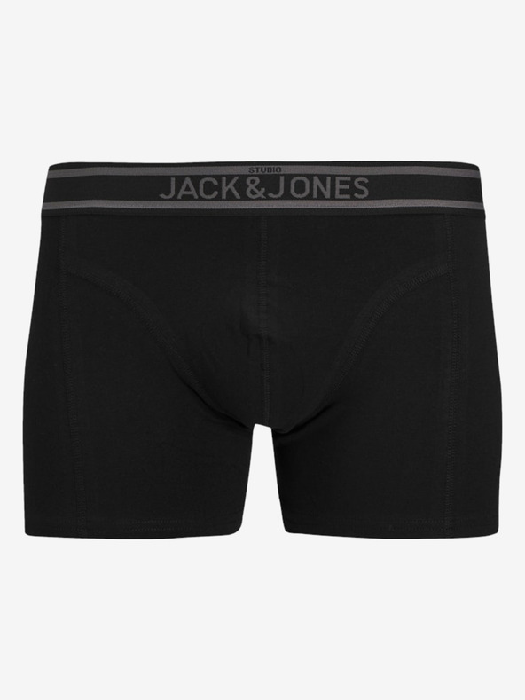Jack & Jones Súprava troch pánskych boxeriek Jack & Jones v čiernej a modrej farbe