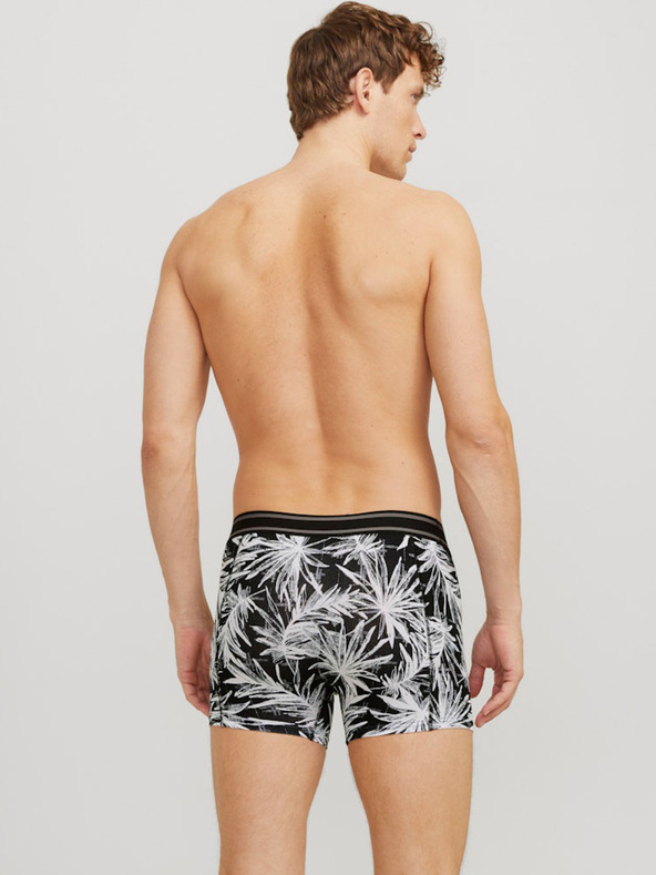 Jack & Jones Súprava troch pánskych boxeriek Jack & Jones v čiernej a modrej farbe
