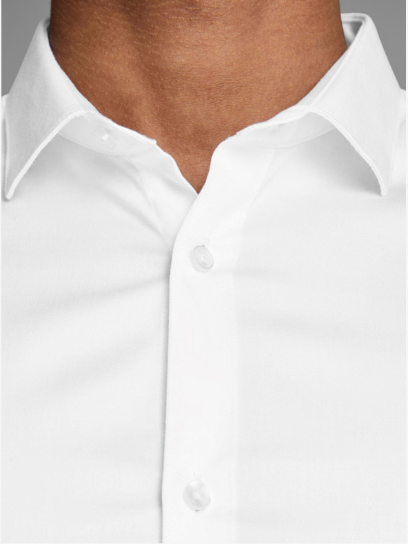 Jack & Jones Biela slim fit košeľa Jack & Jones Parma