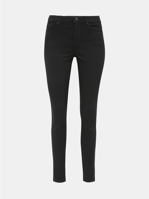 Vero Moda Čierne slim fit džínsy VERO MODA Tanya