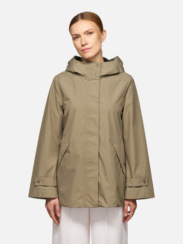Geox Khaki dámska parka Geox Hoara