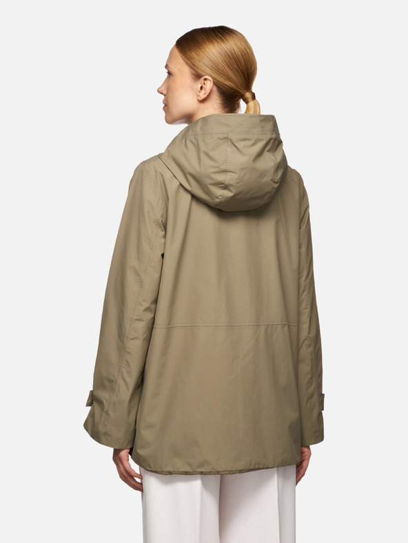 Geox Khaki dámska parka Geox Hoara