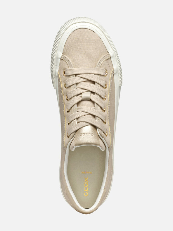 Geox Béžové dámske tenisky Geox Emmeleny