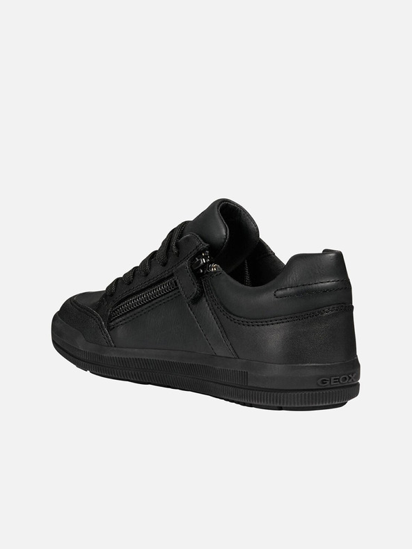 Geox Čierne chlapčenské tenisky Geox Arzach