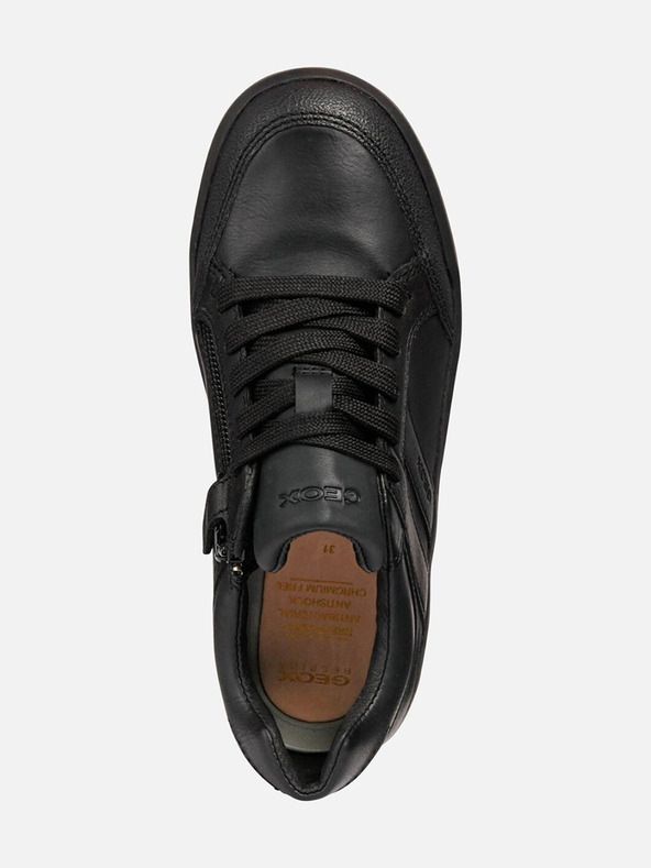 Geox Čierne chlapčenské tenisky Geox Arzach