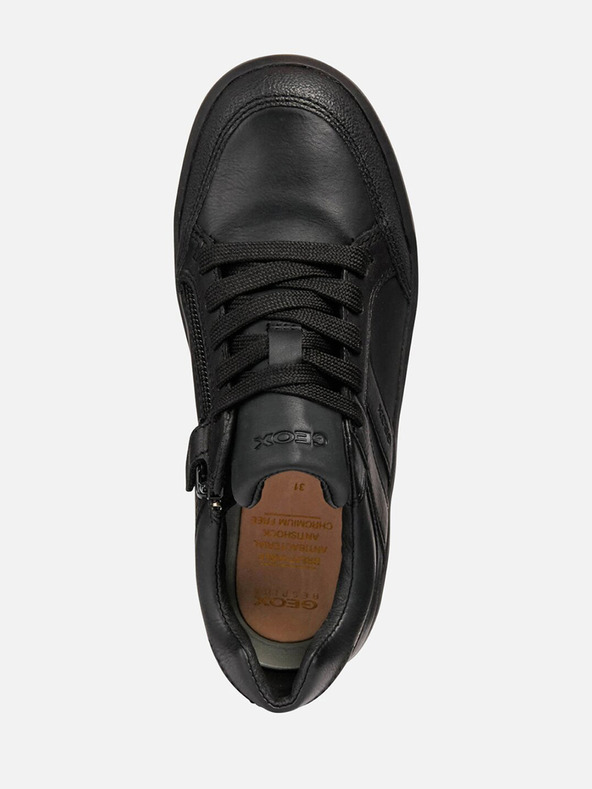 Geox Čierne chlapčenské tenisky Geox Arzach