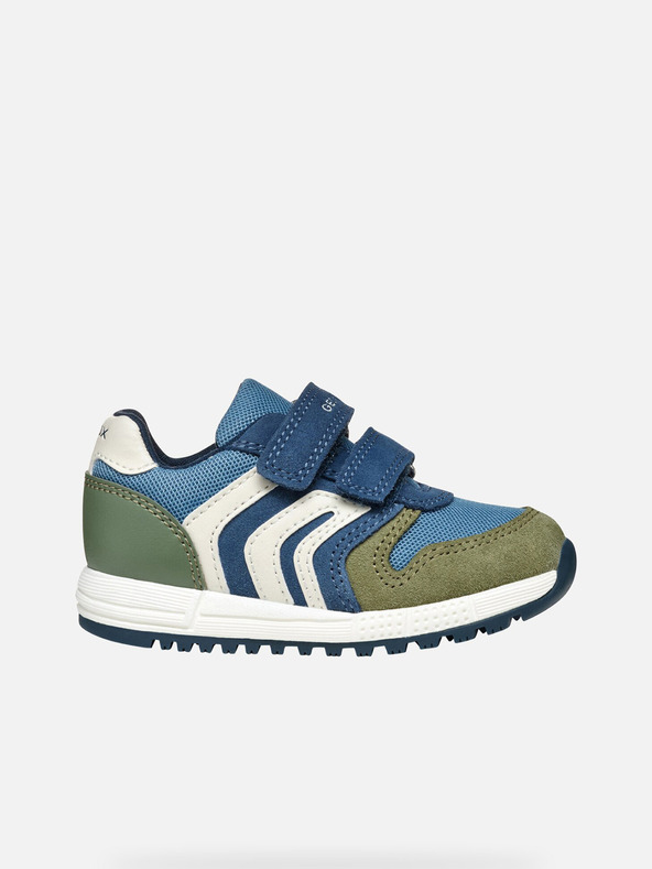 Geox Svetlozelené chlapčenské tenisky Geox Alben