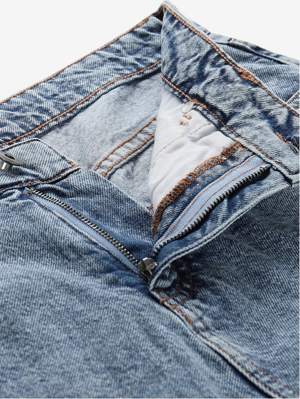 NAX Modré dámske džínsové šortky NAX UKENA