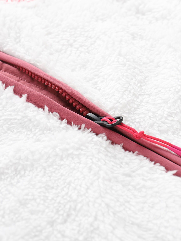 ALPINE PRO Biela detská vesta ALPINE PRO OKARO