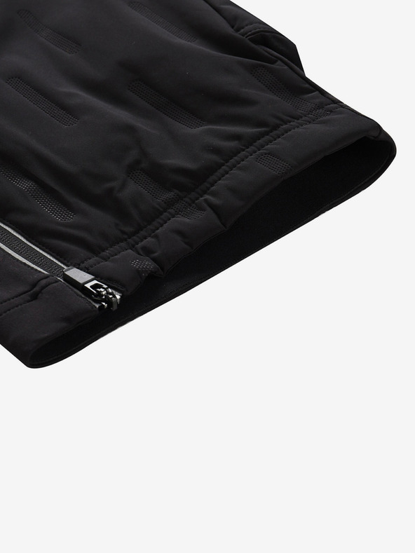 ALPINE PRO Čierne dámske športové šortky ALPINE PRO WERMA