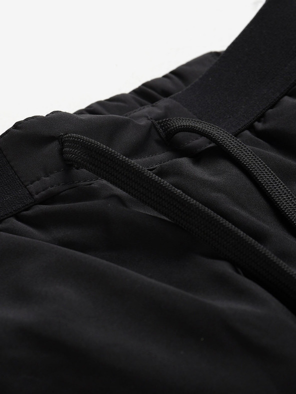 ALPINE PRO Čierne dámske športové šortky ALPINE PRO WERMA