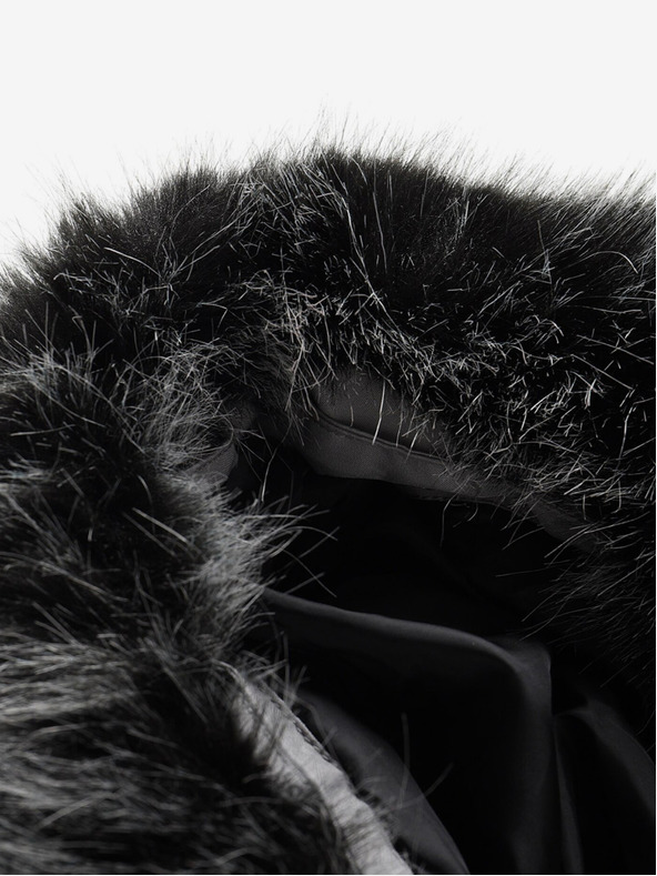 ALPINE PRO Šedá pánska zimná bunda ALPINE PRO LODER