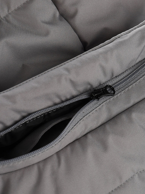 ALPINE PRO Šedá pánska zimná bunda ALPINE PRO LODER