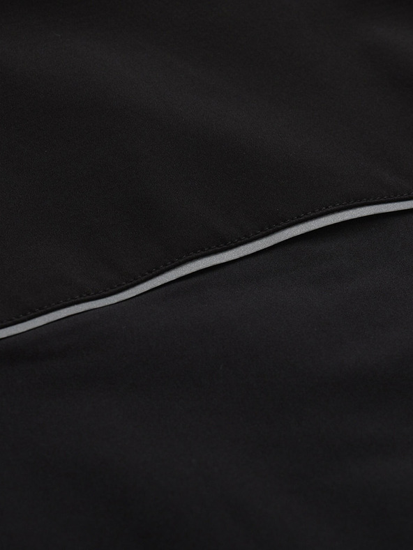 ALPINE PRO Čierna pánska softshellová bunda ALPINE PRO Geroc