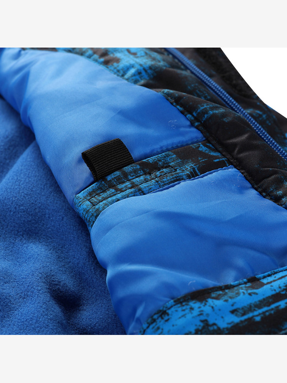 ALPINE PRO Detská lyžiarska bunda s membránou ptx ALPINE PRO EDERO electric blue lemonade variant pa