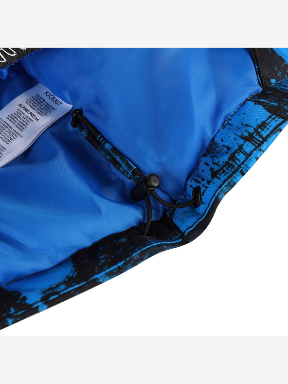 ALPINE PRO Detská lyžiarska bunda s membránou ptx ALPINE PRO EDERO electric blue lemonade variant pa