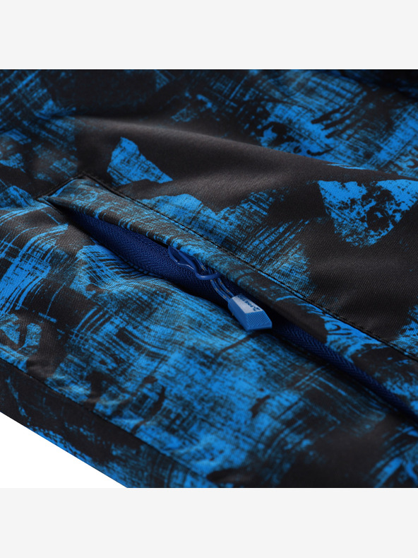ALPINE PRO Detská lyžiarska bunda s membránou ptx ALPINE PRO EDERO electric blue lemonade variant pa