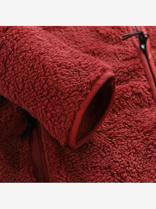 ALPINE PRO Detská mikina supratherm ALPINE PRO FERADO merlot